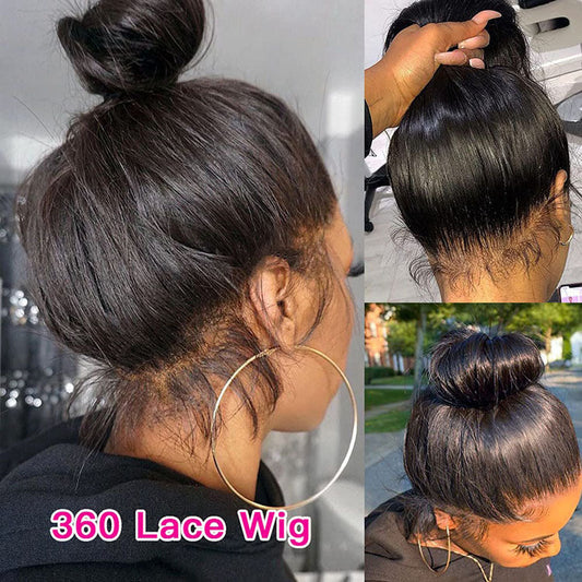 360 Lace Frontal Straight Wig