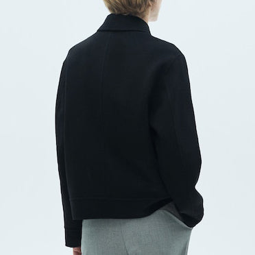 Pocketed wool-blend jacket 1024112905