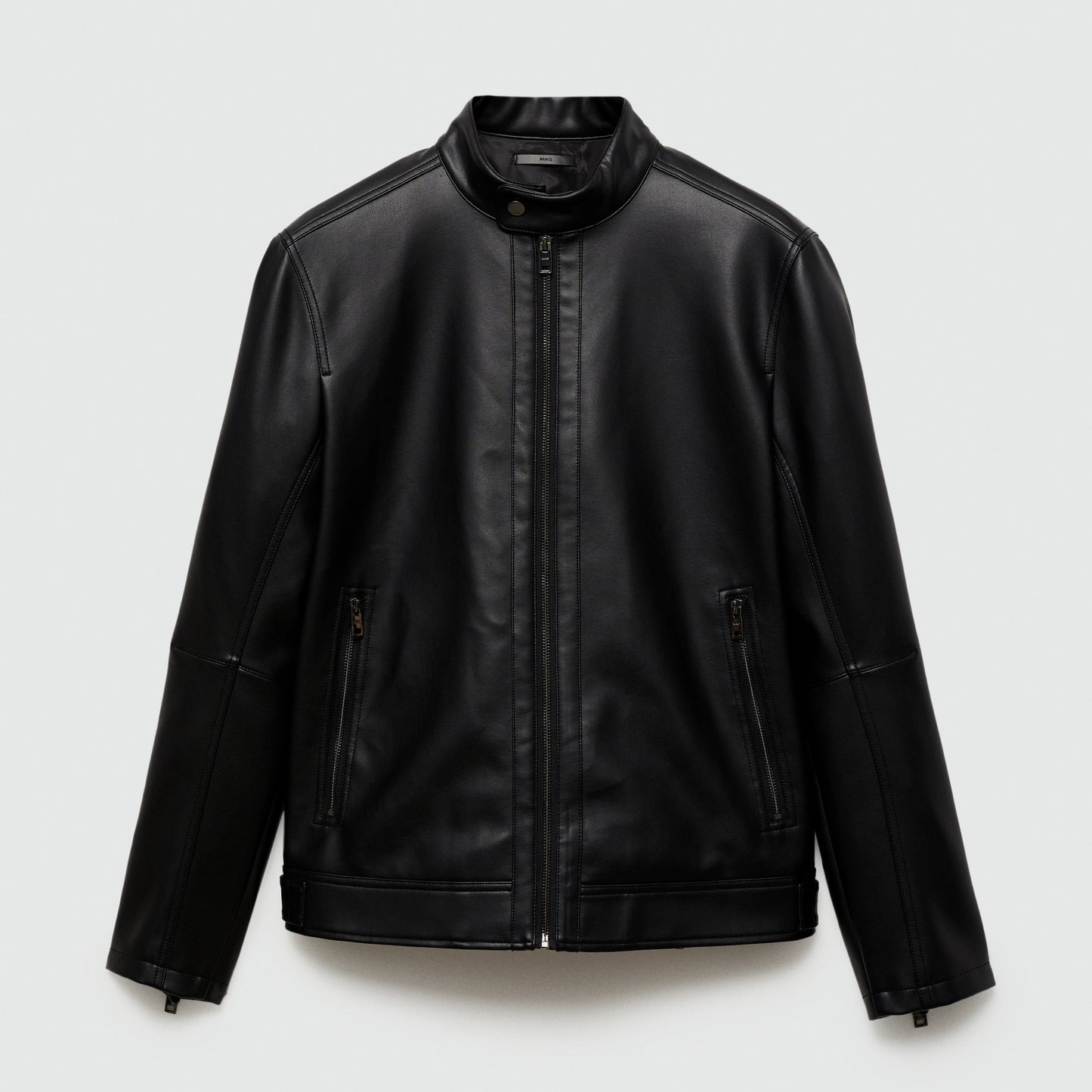 Nappa leather-effect jacket 1024112916