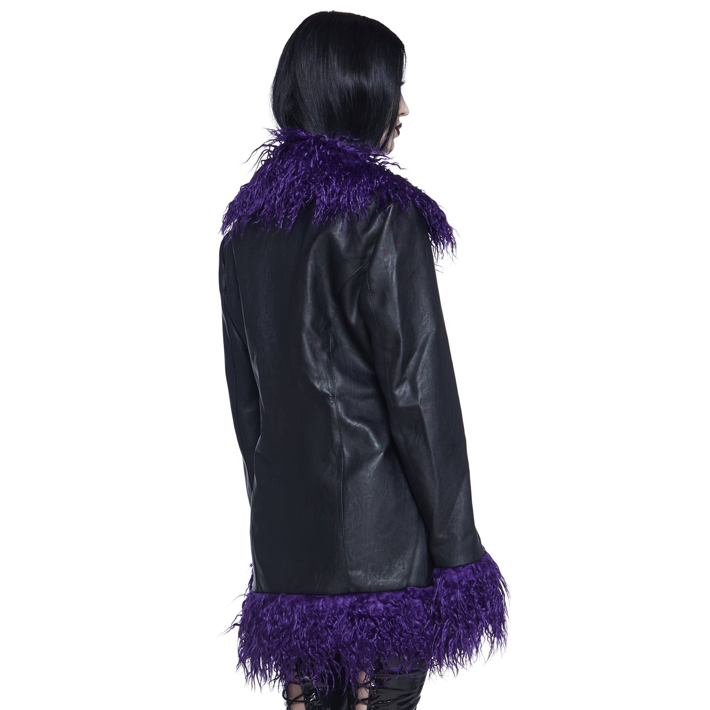 PASSING THROUGH FAUX FUR JACKET 1024112511