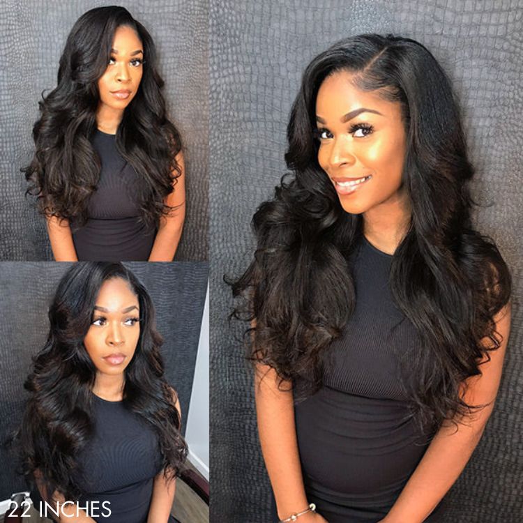 Protective Glueless V Part Wig 100% Human Hair