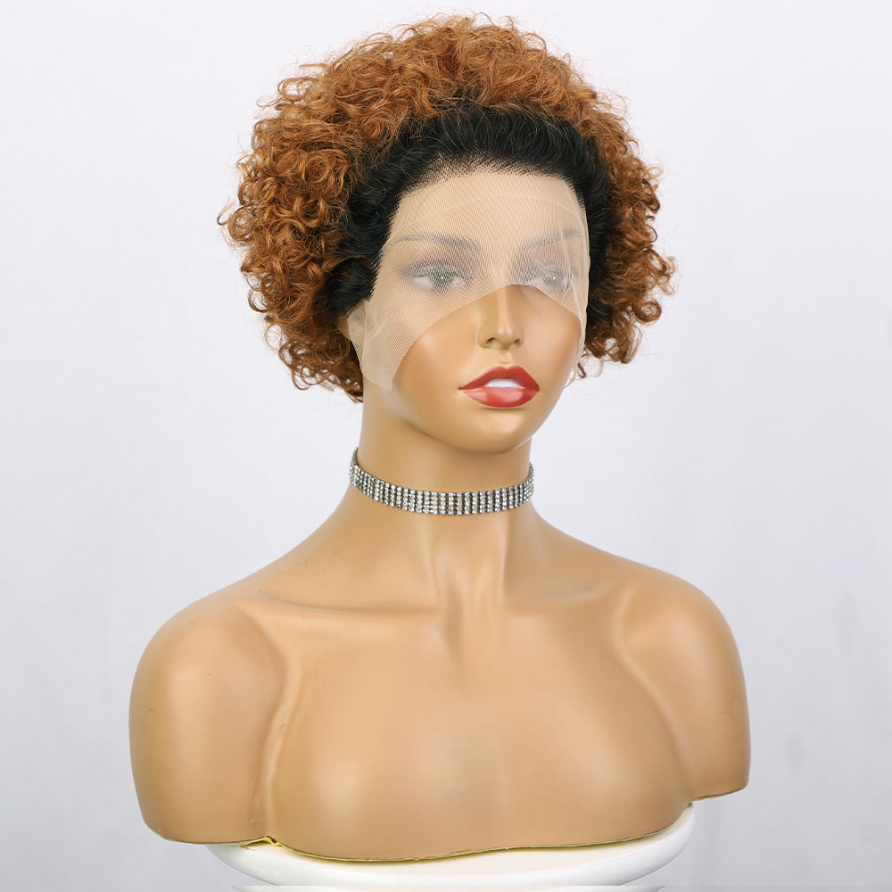 Ladies' Fashion Short Full Lace Wig 1024121304