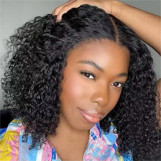 Glueless Wear & Go Pre-Cut Lace Closure Curly Wig